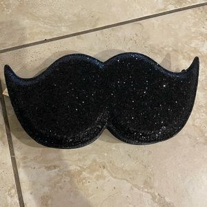 Kate Spade Mustache clutch